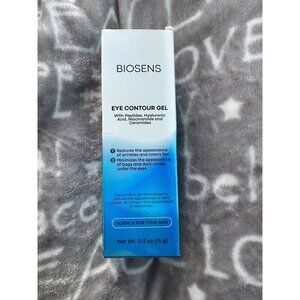 Biosens Eye Contour Gel w Peptides Hyaluronic Acid Niacinamide & Ceramides NEW